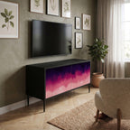 AURORA BOREALIS Compact 2-Door TV Cabinet