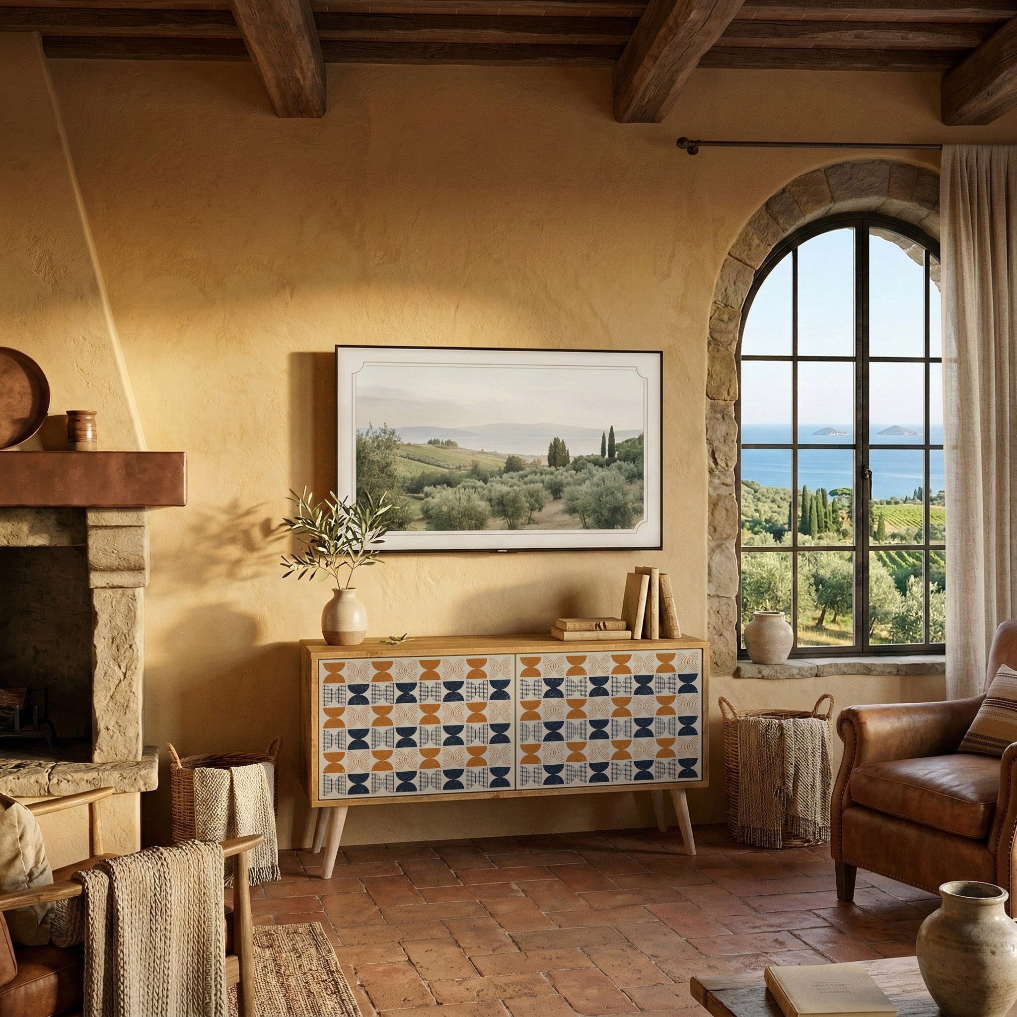 REFLECTION RANGE Kompaktes 2-türiges TV-Lowboard