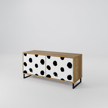SLIPPING MINUTES Mueble de TV Compacto de 2 puertas
