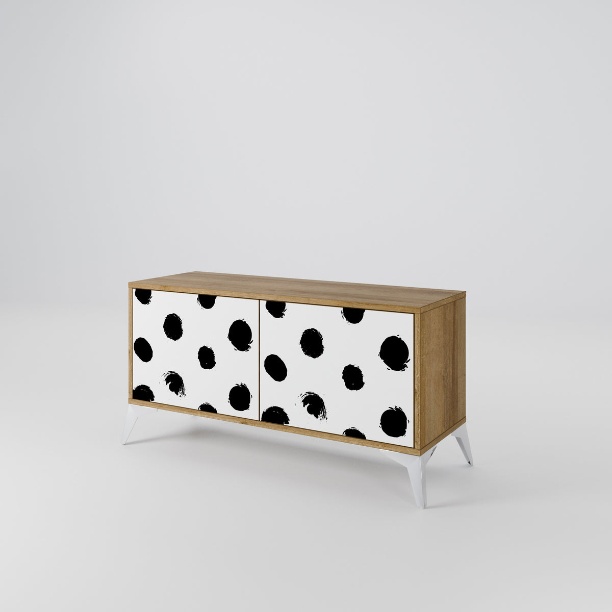 SLIPPING MINUTES Mueble de TV Compacto de 2 puertas