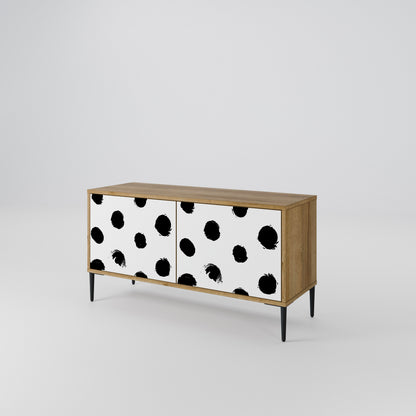 SLIPPING MINUTES Mueble de TV Compacto de 2 puertas