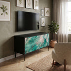 ABSTRACT ALCHEMY Mobile TV Compatto a 2 Ante