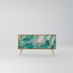 ABSTRACT ALCHEMY Mobile TV Compatto a 2 Ante