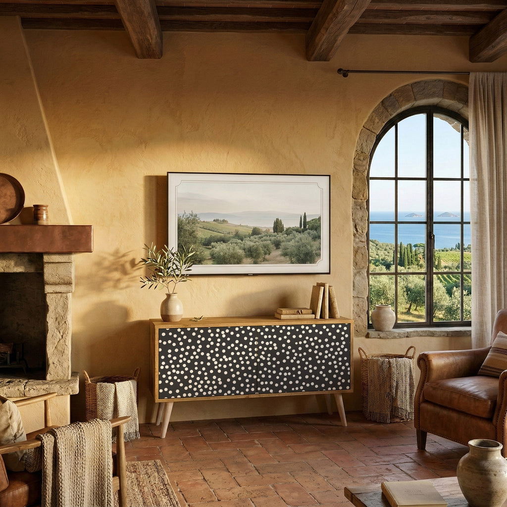 BLINDING LIGHTS Mobile TV Compatto a 2 Ante