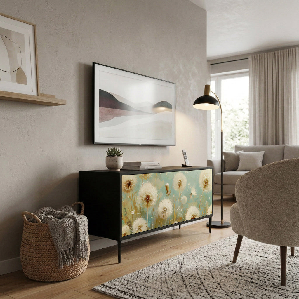 DREAMY MEADOW Mobile TV Compatto a 2 Ante