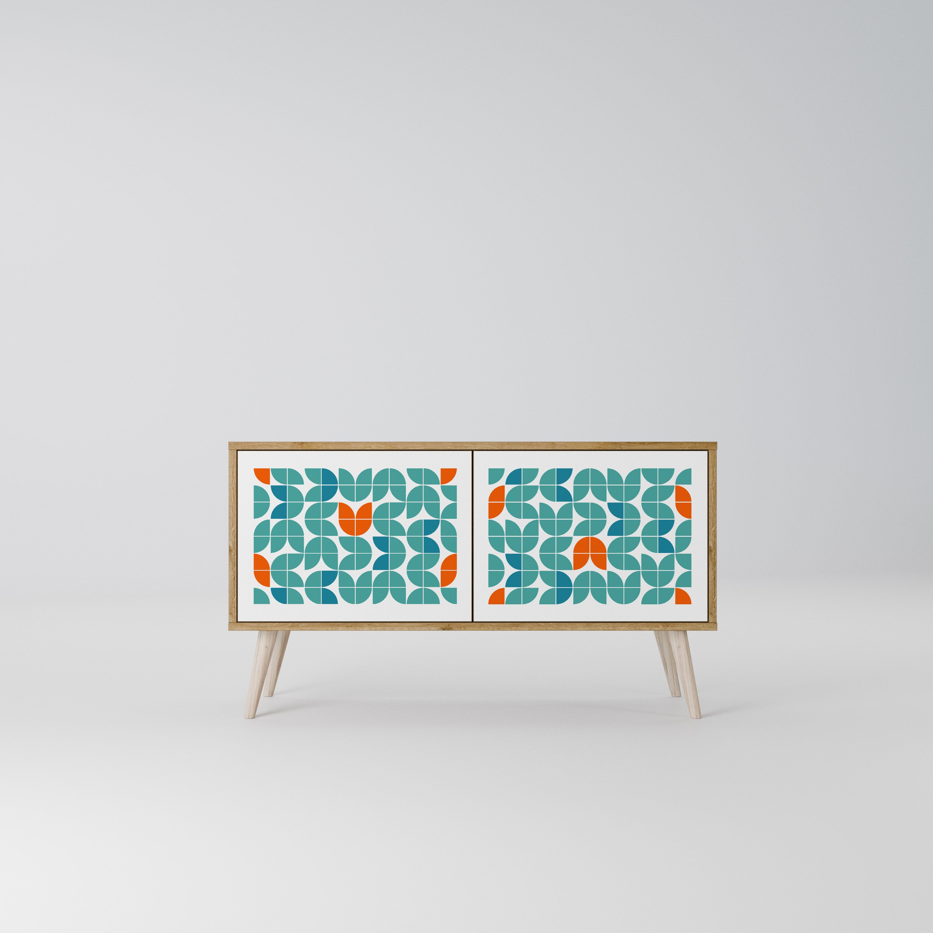 BE THE CHANGE Kompaktes 2-türiges TV-Lowboard