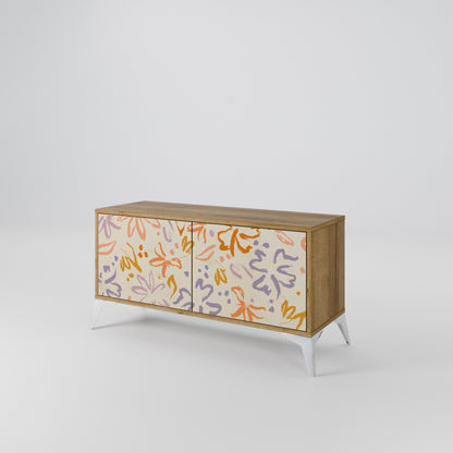 SPRING WHIMSY Kompaktes 2-türiges TV-Lowboard