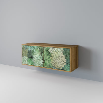 SUCCULENT CLUSTER Mobile TV Compatto a 2 Ante