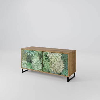 SUCCULENT CLUSTER Mobile TV Compatto a 2 Ante