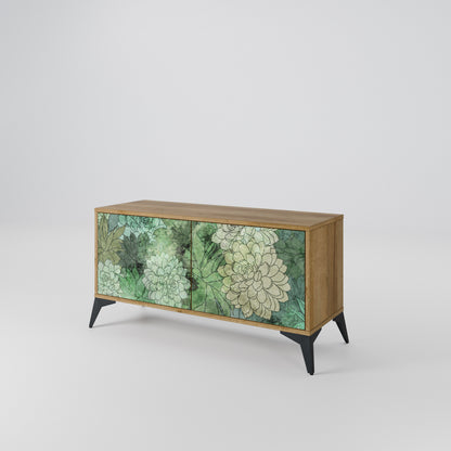 SUCCULENT CLUSTER Mobile TV Compatto a 2 Ante