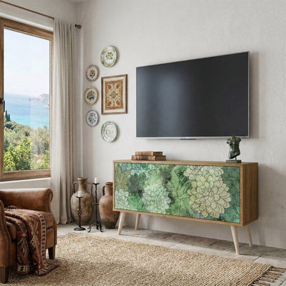 SUCCULENT CLUSTER Mobile TV Compatto a 2 Ante