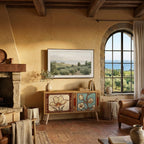 TIMELESS FLORA Mobile TV Compatto a 2 Ante