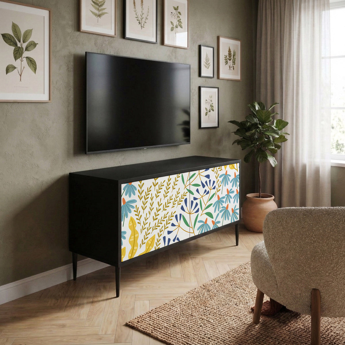 HELLO SPRING Mobile TV Compatto a 2 Ante