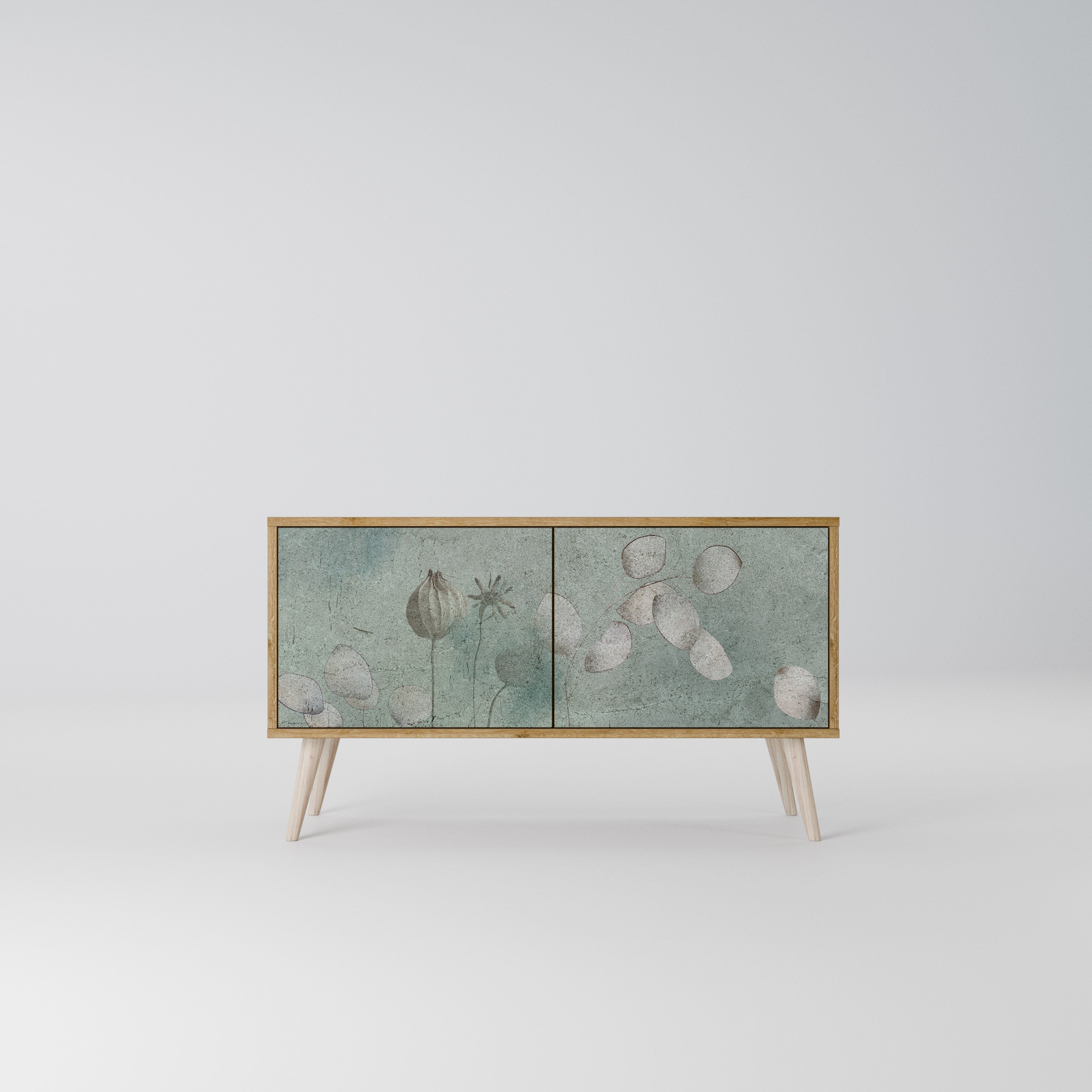 NIGHT LADY Móvel de TV Compacto de 2 Portas