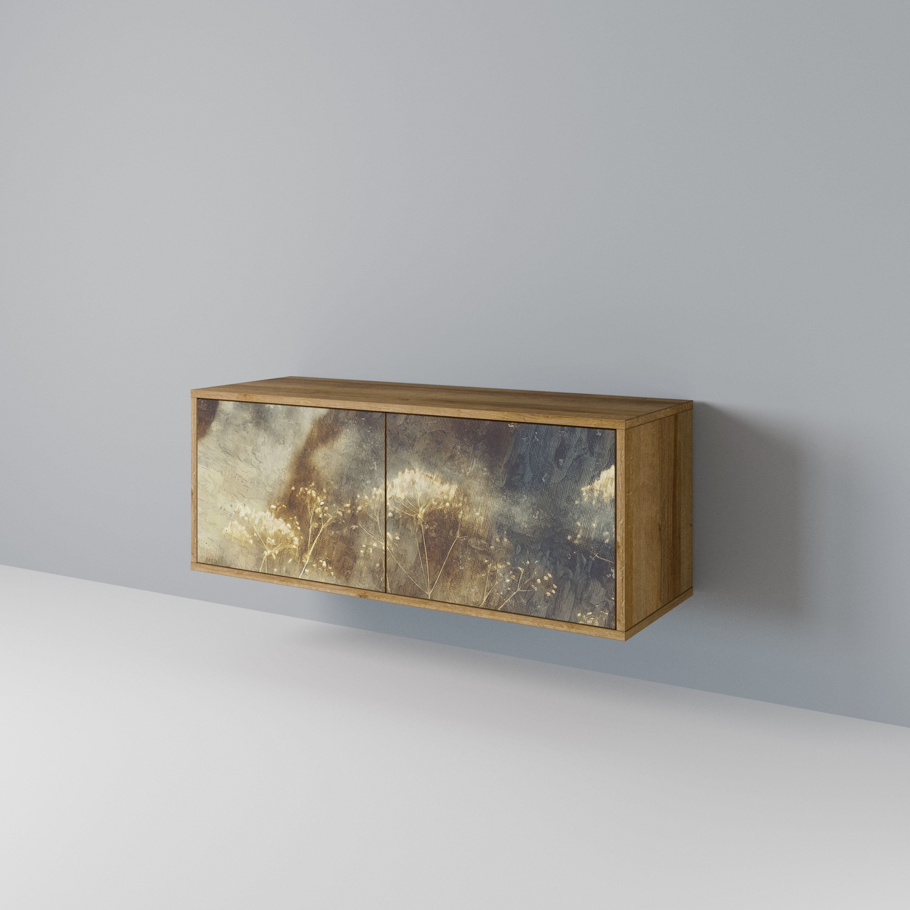 GENTLE POWER Compact 2-Door TV Cabinet