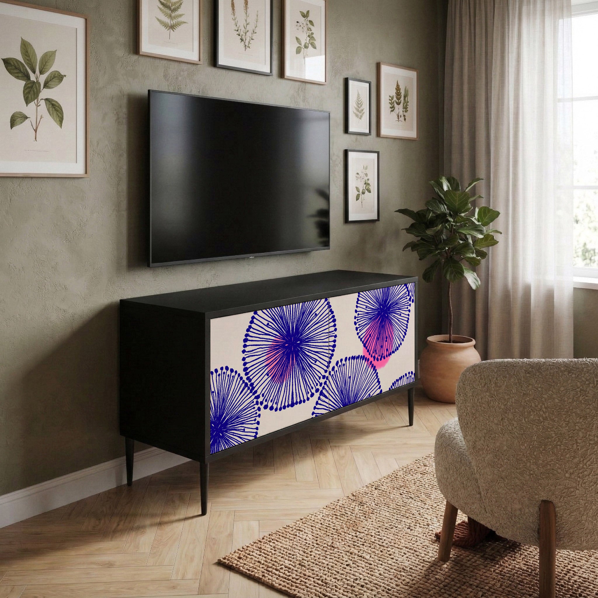 MAGIC NATURE Mobile TV Compatto a 2 Ante