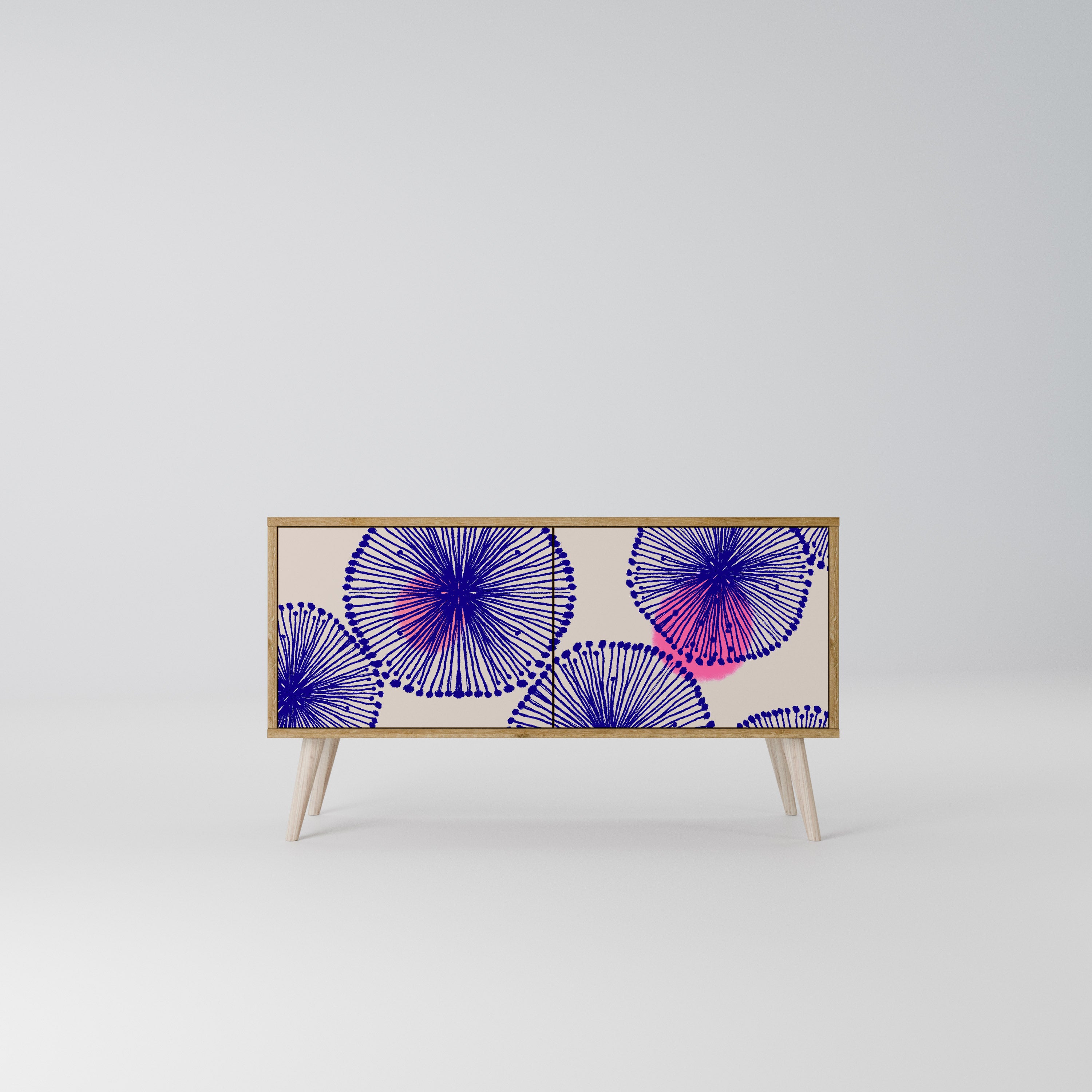 MAGIC NATURE Móvel de TV Compacto de 2 Portas