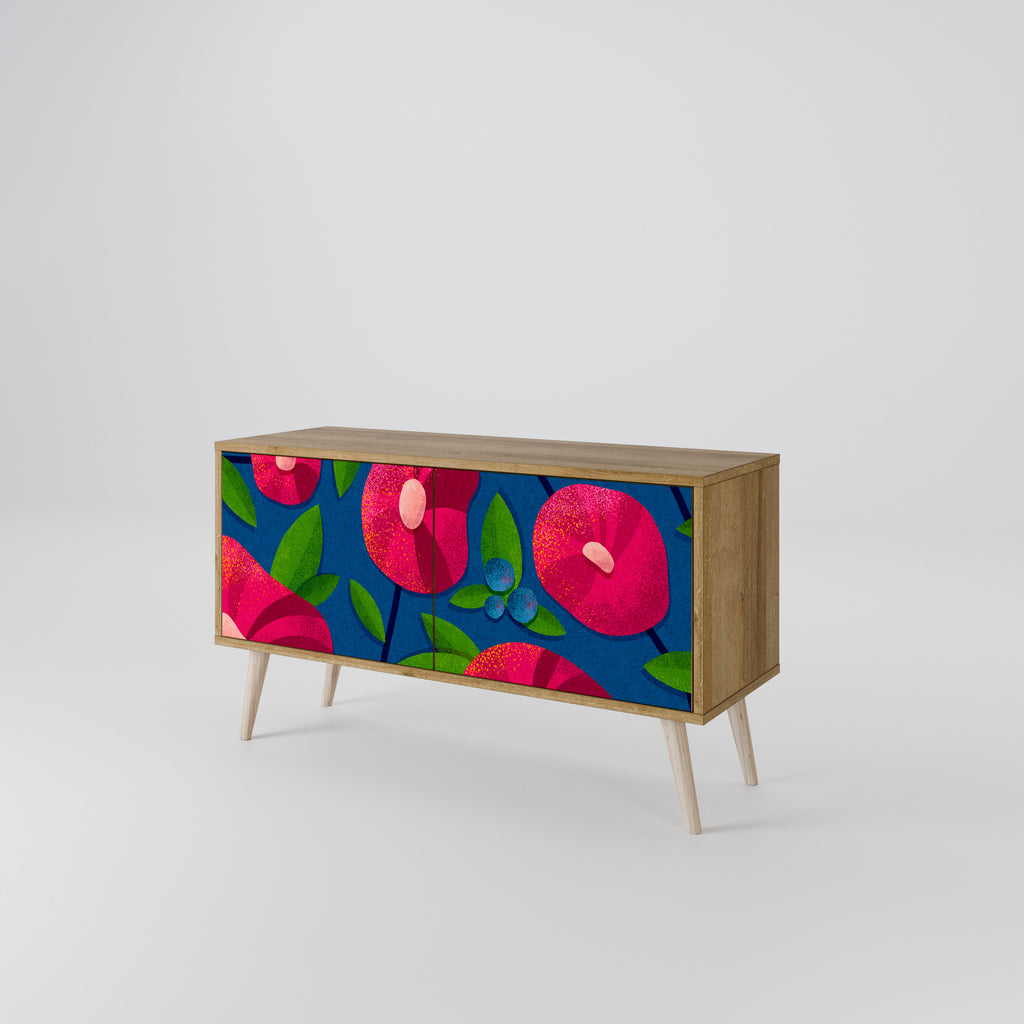 SPRING THOUGHTS Kompakt TV-bänk med 2 dörrar