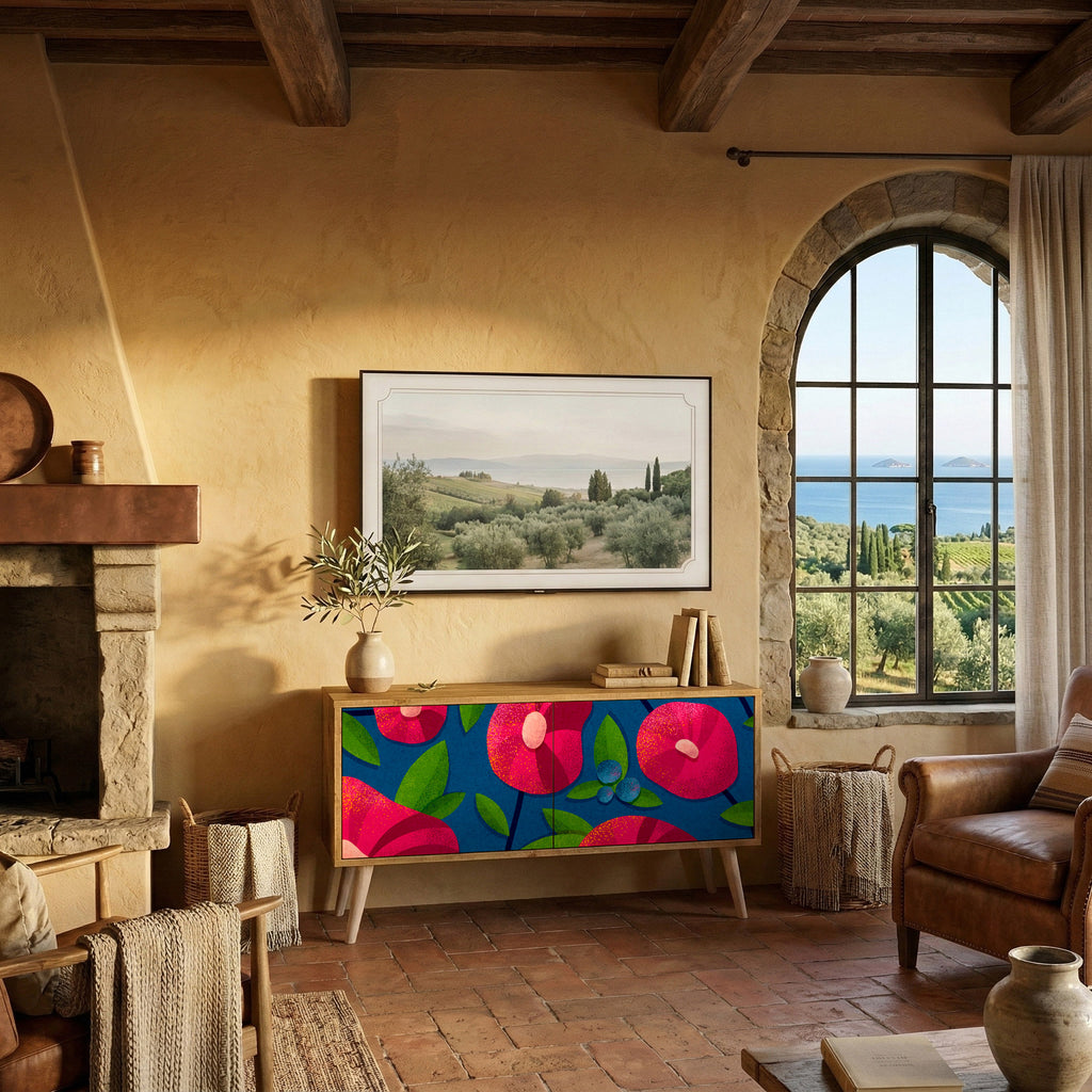 SPRING THOUGHTS Mobile TV Compatto a 2 Ante