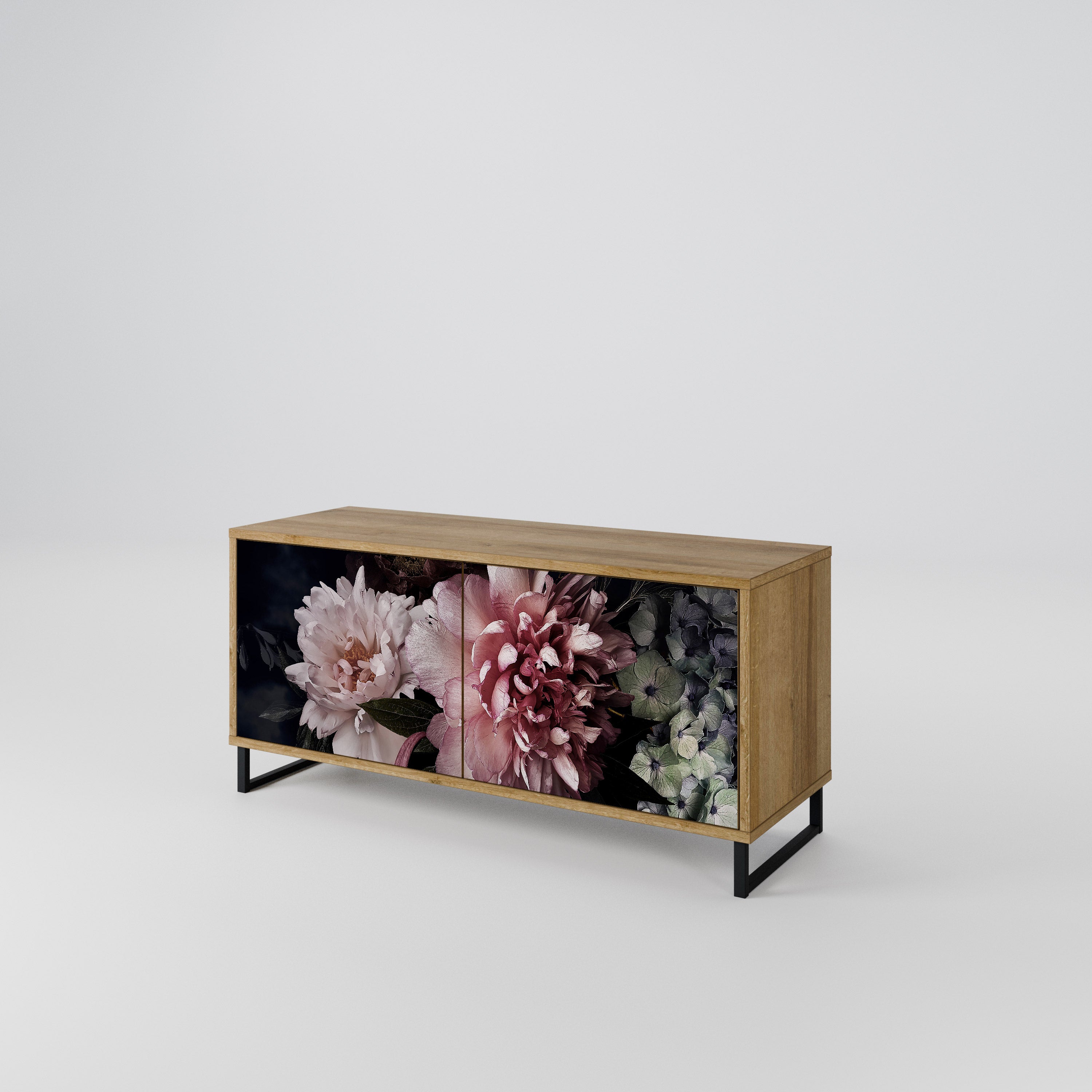 PURE BLOSSOM Compact 2-Door TV Cabinet