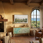 BLOOMING CHARM Mobile TV Compatto a 2 Ante