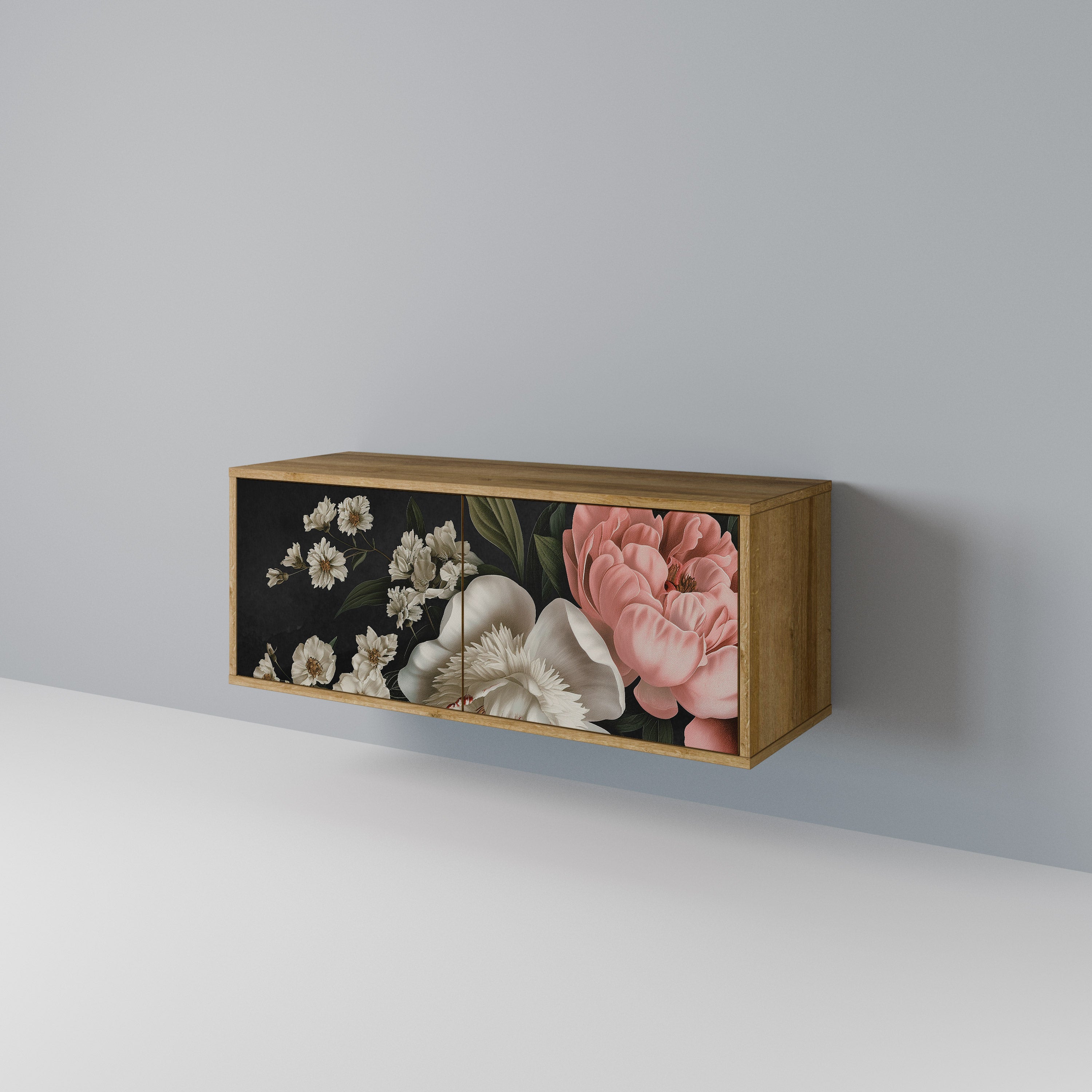 LUSH ELEGANCE Compact 2-Door TV Cabinet