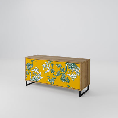 YELLOW CHINOISERIE Kompaktes 2-türiges TV-Lowboard
