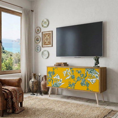 YELLOW CHINOISERIE Kompaktes 2-türiges TV-Lowboard