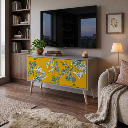 YELLOW CHINOISERIE Kompaktes 2-türiges TV-Lowboard