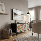 ORGANIC FOLKLORE Mobile TV Compatto a 2 Ante