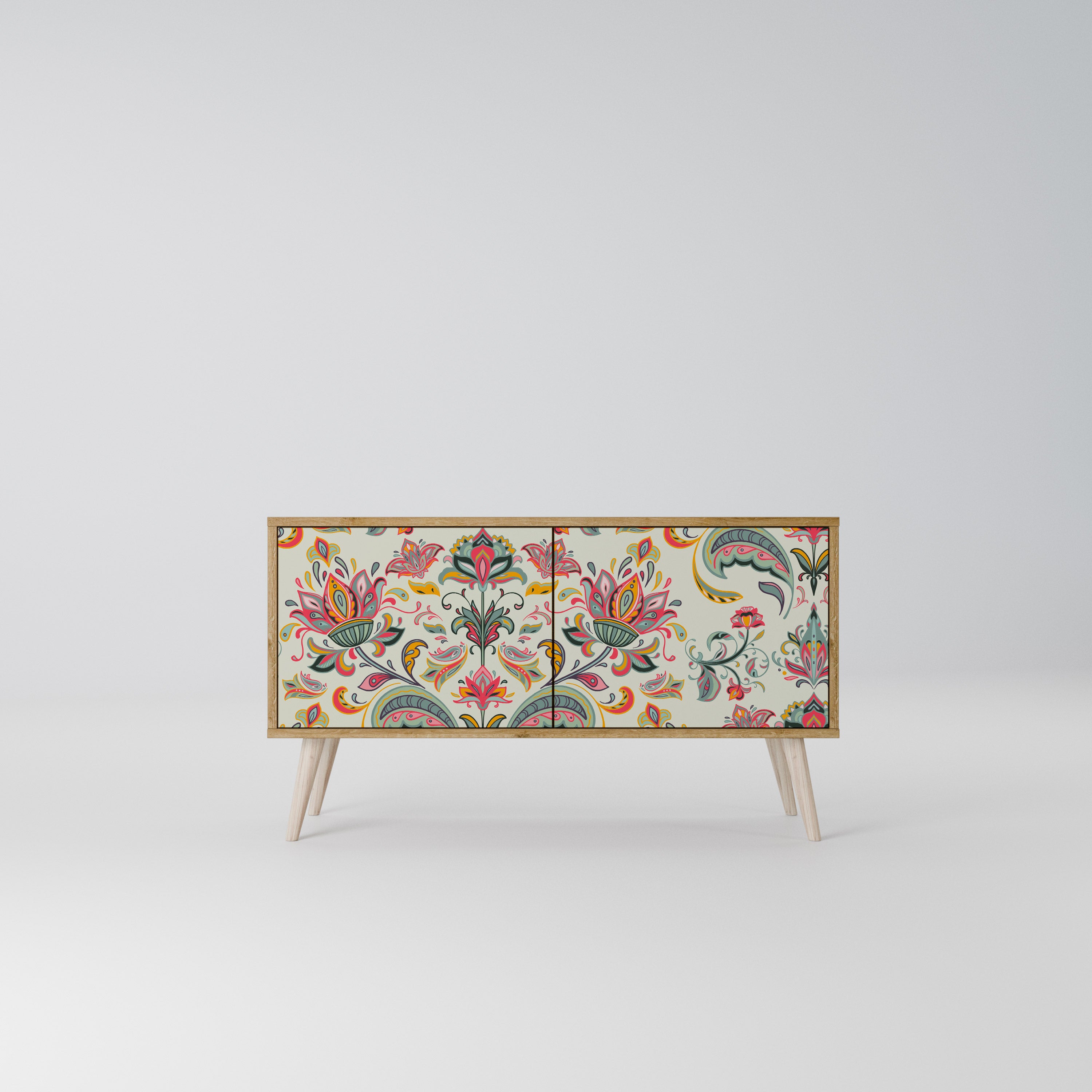 ORGANIC FOLKLORE Móvel de TV Compacto de 2 Portas