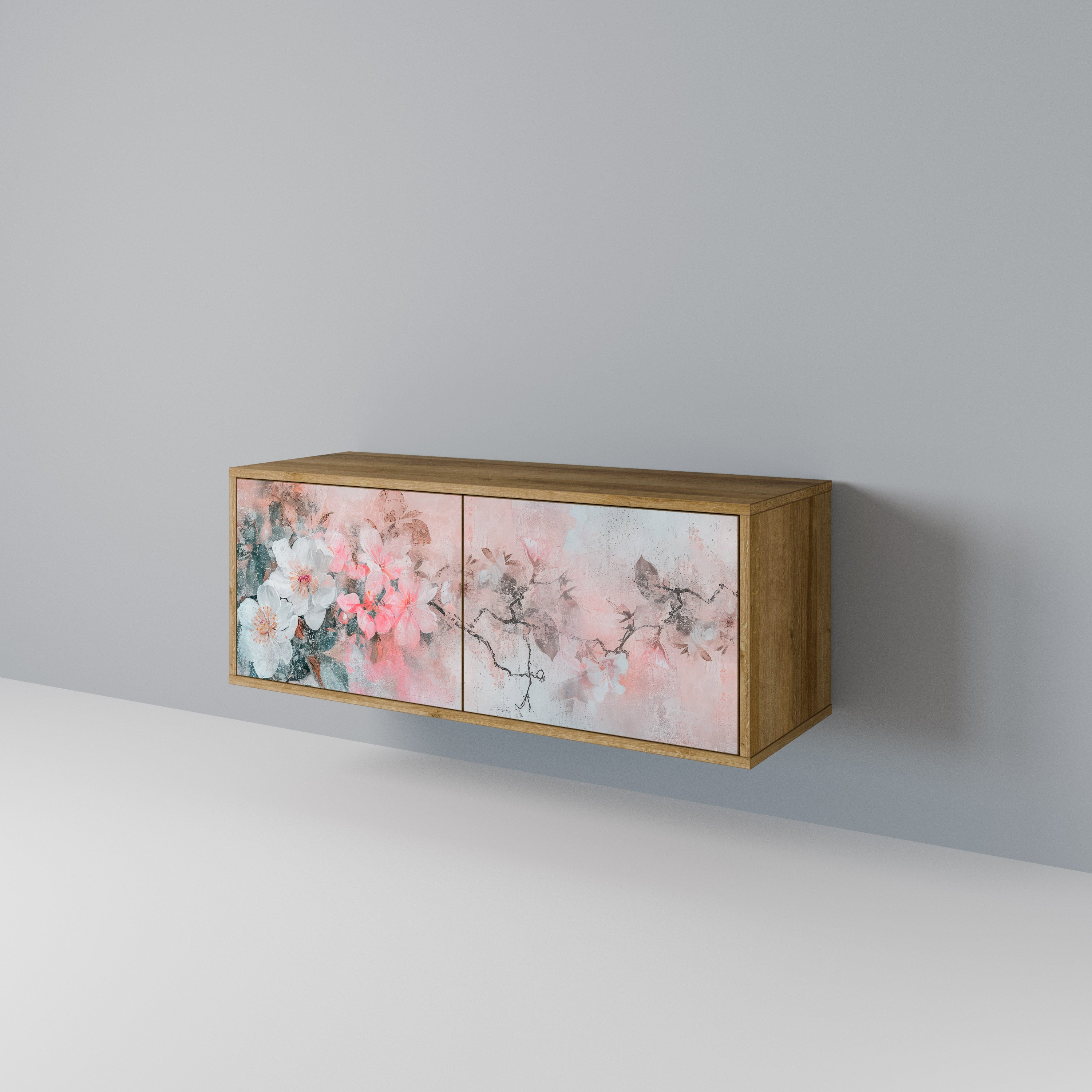 CHERRY BLOSSOM Compact 2-Door TV Cabinet