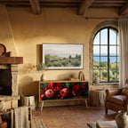 DAHLIAS AND POMEGRANATES Mobile TV Compatto a 2 Ante