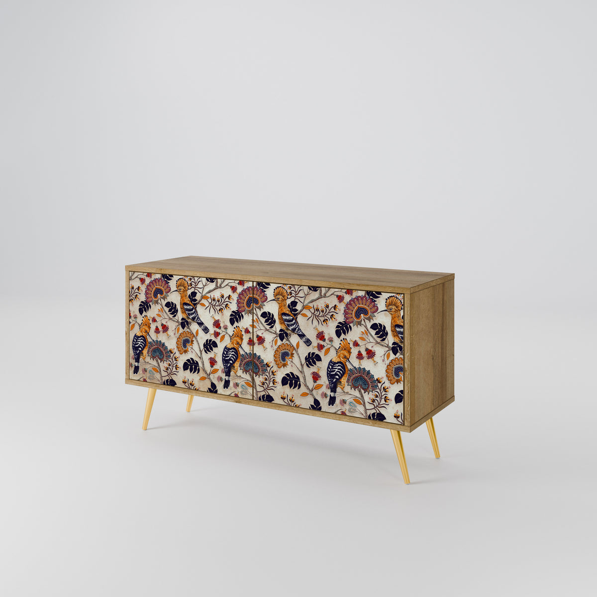 EMINENT HOOPOE Mueble de TV Compacto de 2 puertas