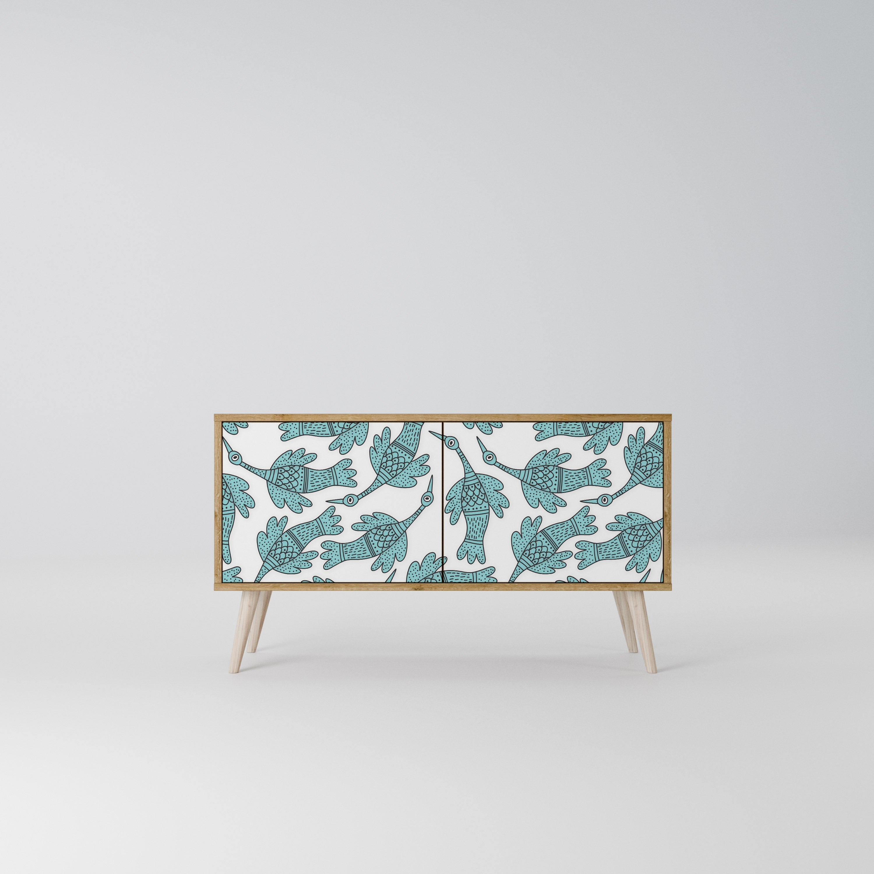 WATERSPOUT SONGIBIRD Móvel de TV Compacto de 2 Portas