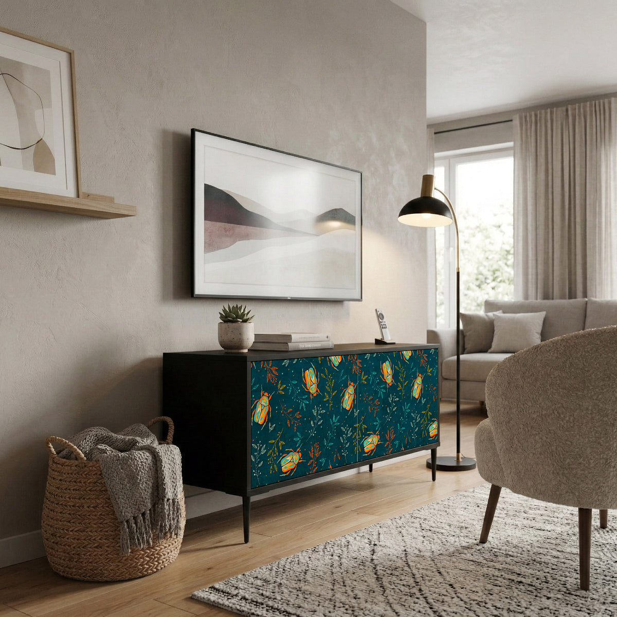 AUTUMN INSECTS Mobile TV Compatto a 2 Ante