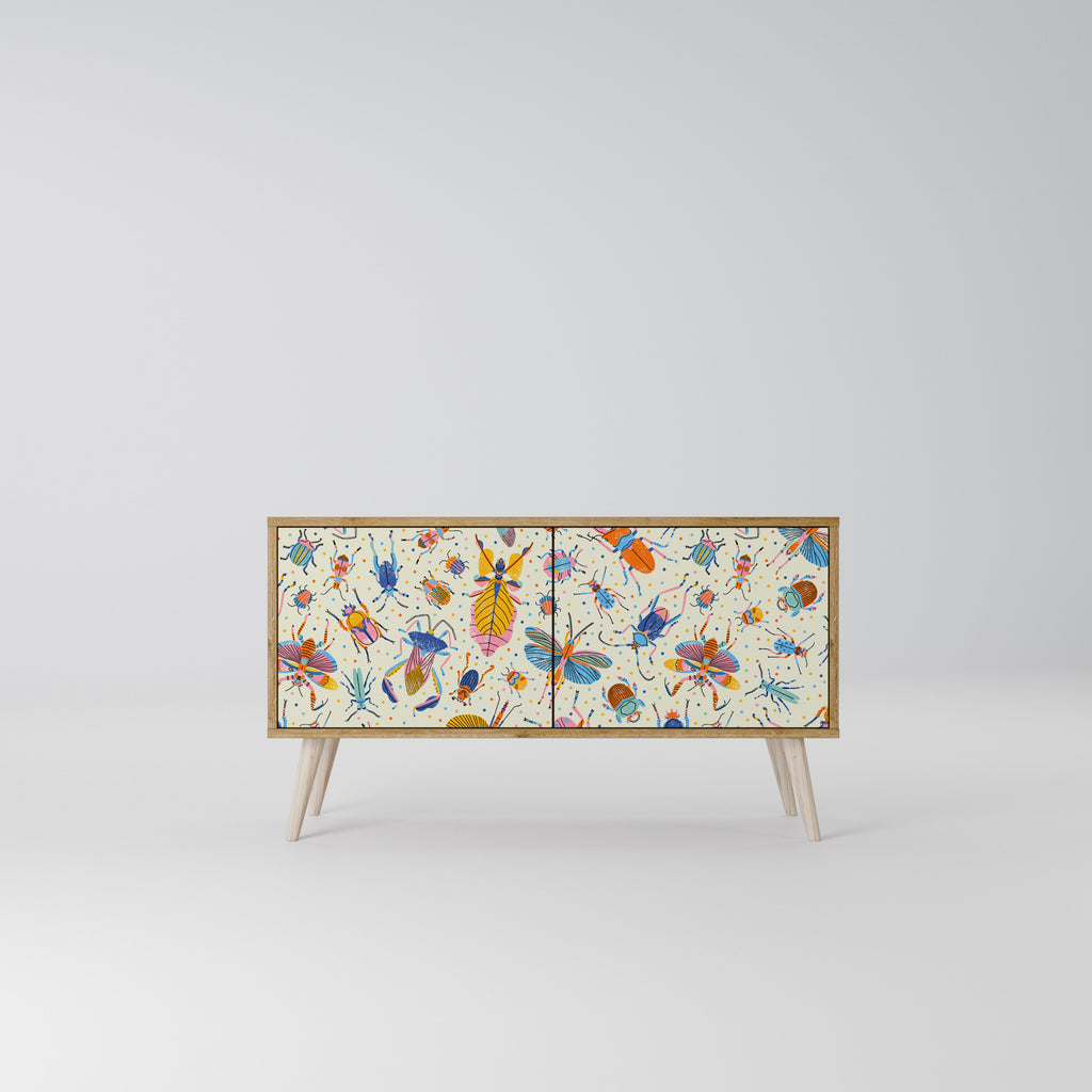 COLORFUL INSECTS Mobile TV Compatto a 2 Ante