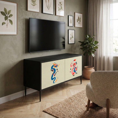 MYTHOLOGICAL CREATURES Móvel de TV Compacto de 2 Portas