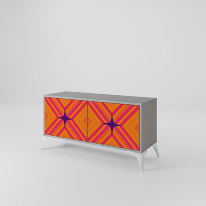 GEOMETRIC BRILLIANCE Mobile TV Compatto a 2 Ante