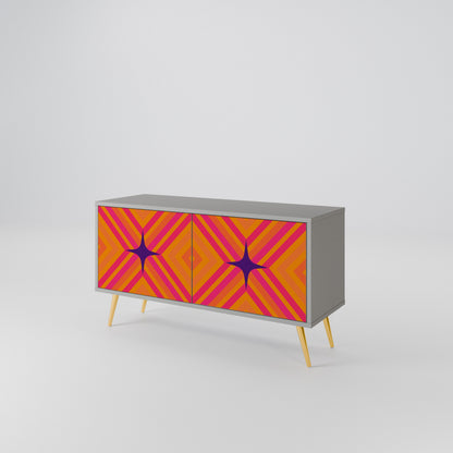 GEOMETRIC BRILLIANCE Mobile TV Compatto a 2 Ante