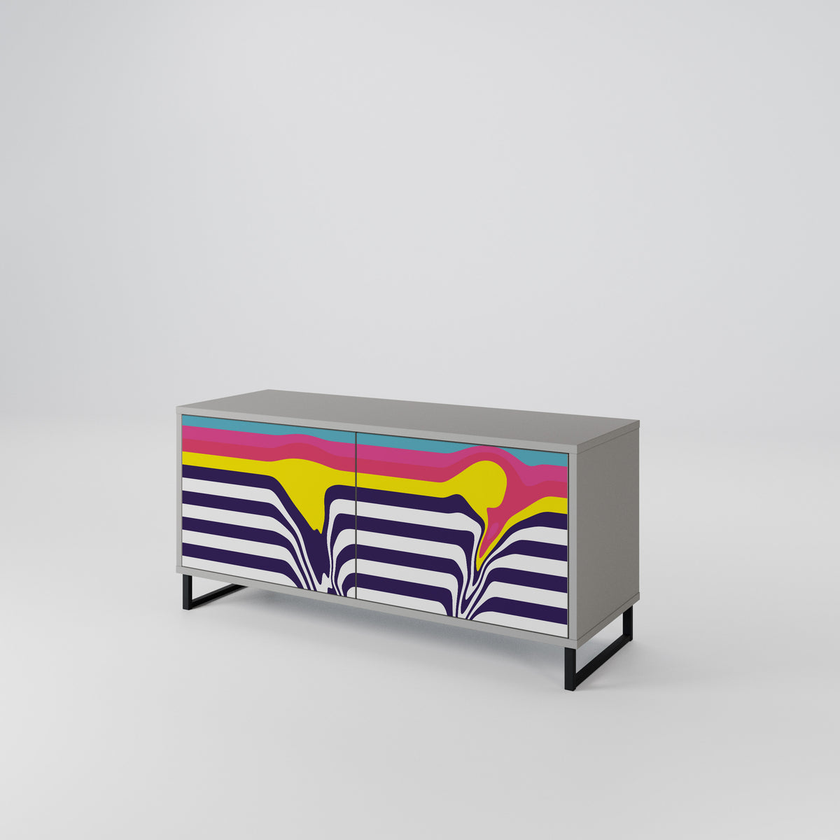 COLORFUL DIVERSION Mobile TV Compatto a 2 Ante