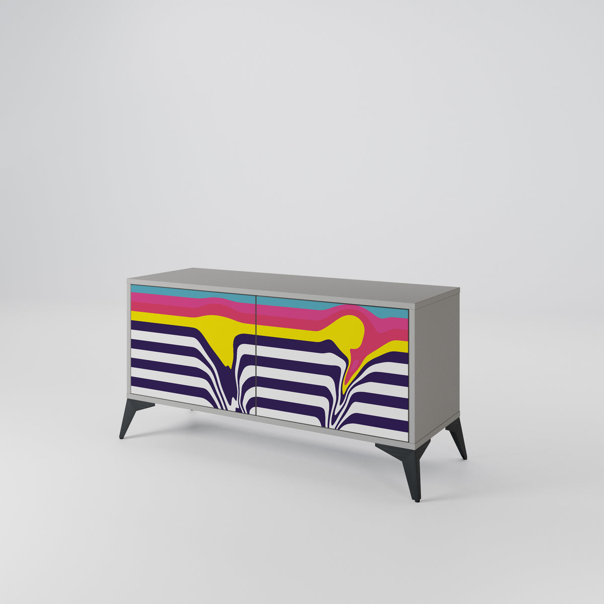 COLORFUL DIVERSION Mobile TV Compatto a 2 Ante