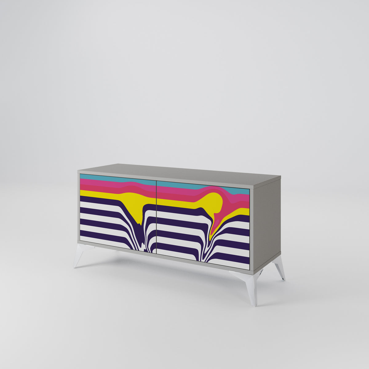 COLORFUL DIVERSION Mobile TV Compatto a 2 Ante