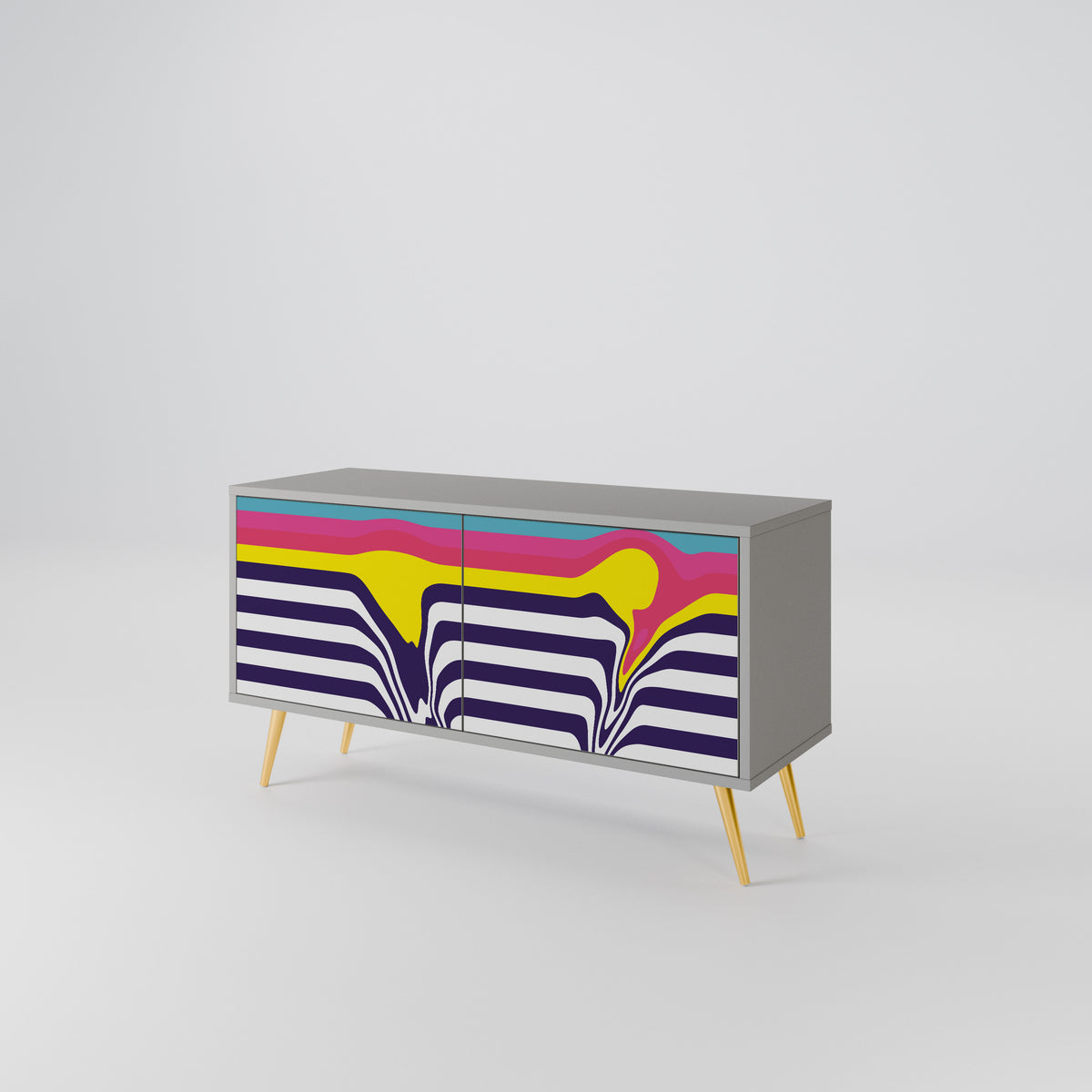 COLORFUL DIVERSION Mobile TV Compatto a 2 Ante