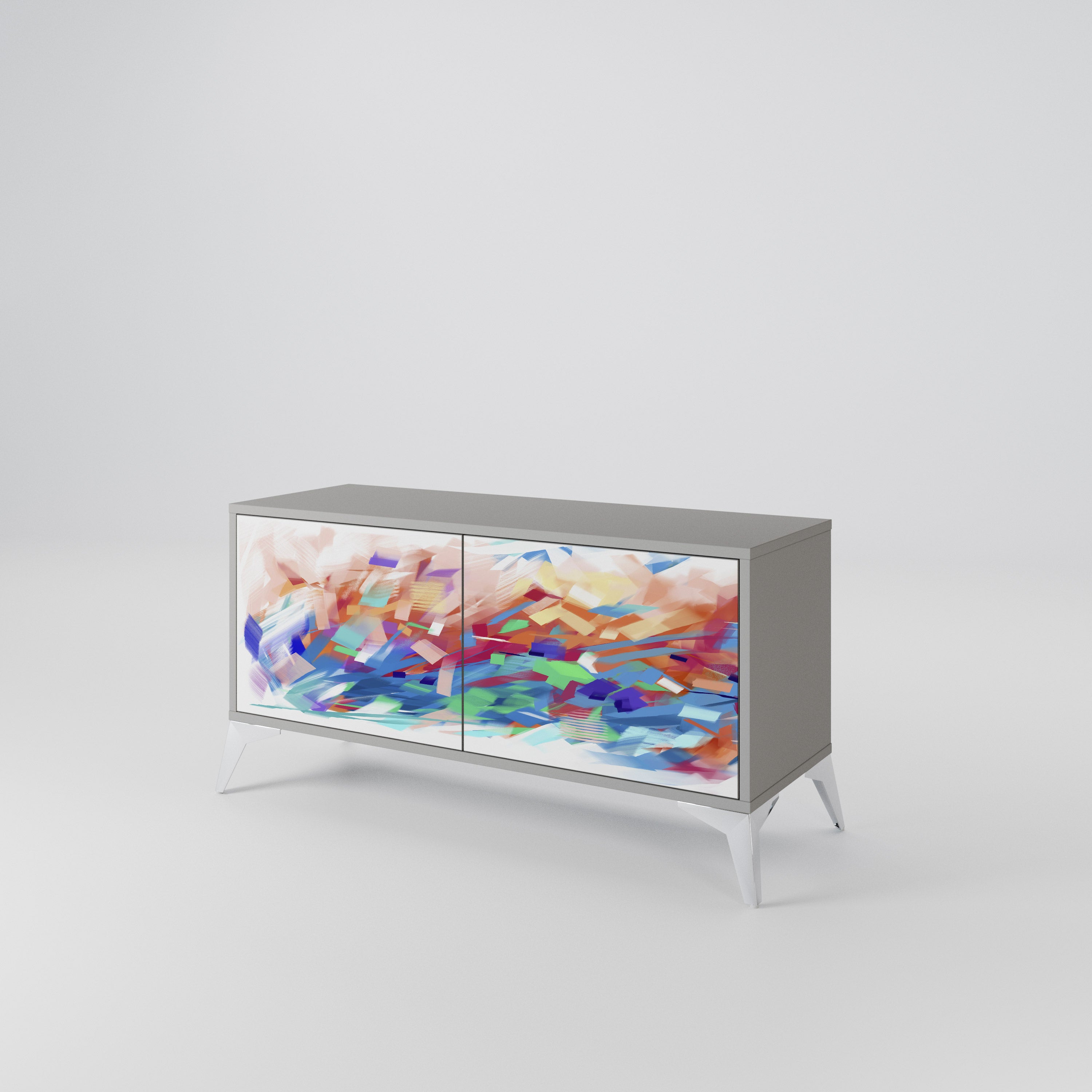 FINESSE MASH-UP Compact 2-Door TV Cabinet