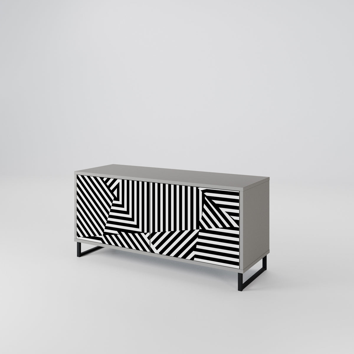 ILLUSIONARY LATTICE Mobile TV Compatto a 2 Ante