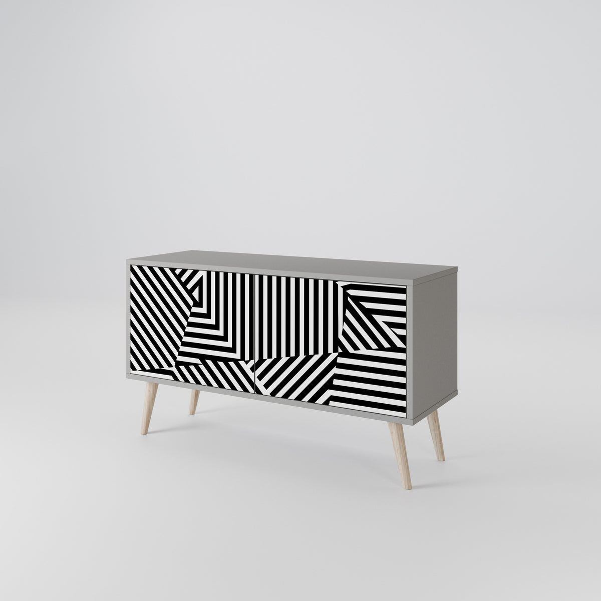 ILLUSIONARY LATTICE Mobile TV Compatto a 2 Ante