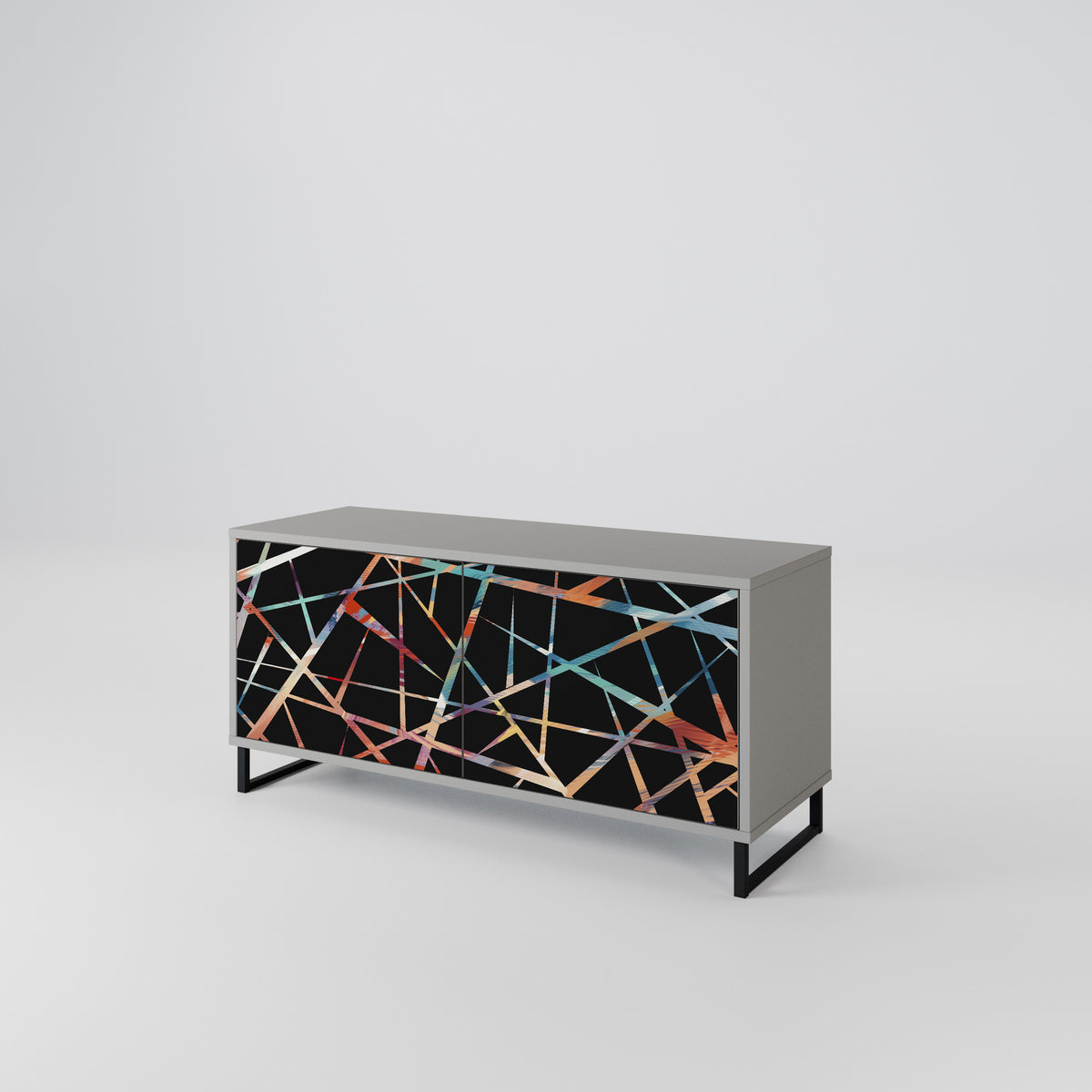 POLYGON VERVE Mobile TV Compatto a 2 Ante
