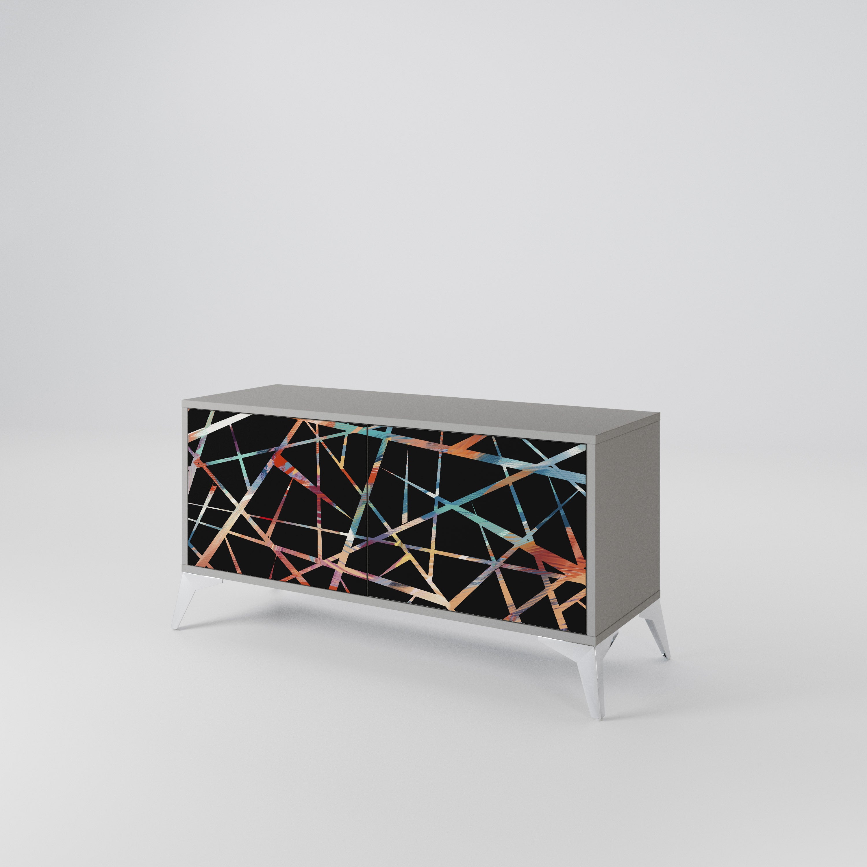 POLYGON VERVE Compact 2-Door TV Cabinet