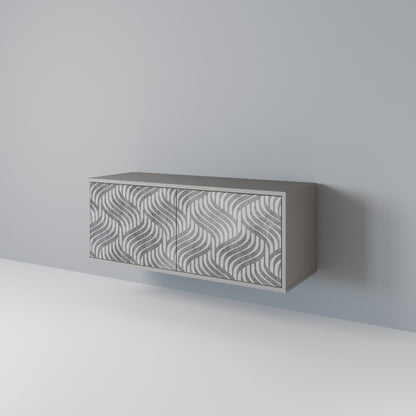 CONCRETE MOVEMENT Compact 2-Door TV Cabinet